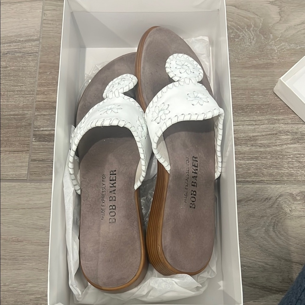Women's White Sandals